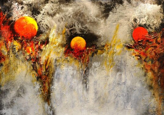 les racines 146x114 cm